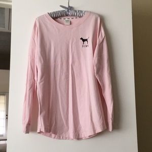 PINK Victoria’s Secret oversized long sleeve!